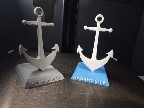 Anchored in Christ - A 3D Printed Stand (Multicolor)